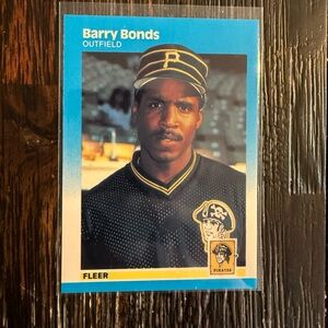 Barry Bonds Rookie card